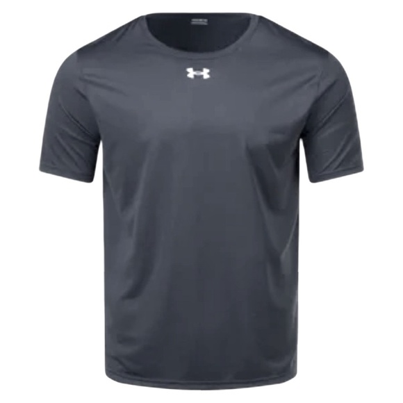 UNDER ARMOUR • Men’s Gray UA Team Tech Short Sleeve Tee Shirt - Picture 1 of 7